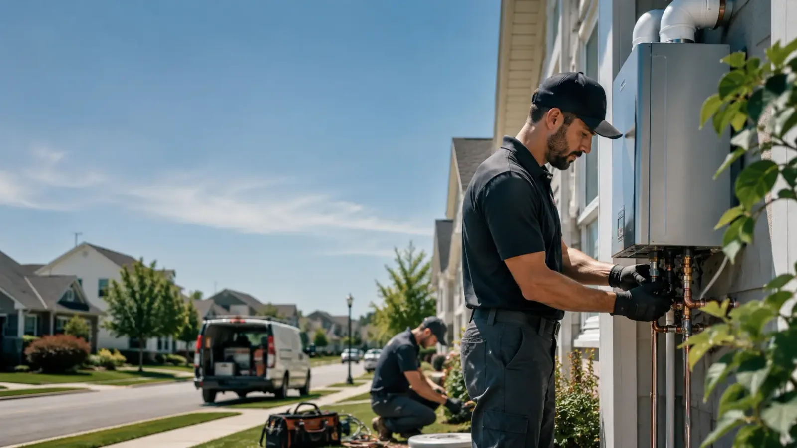 Tankless Water Heater Installation in Pineola, NC